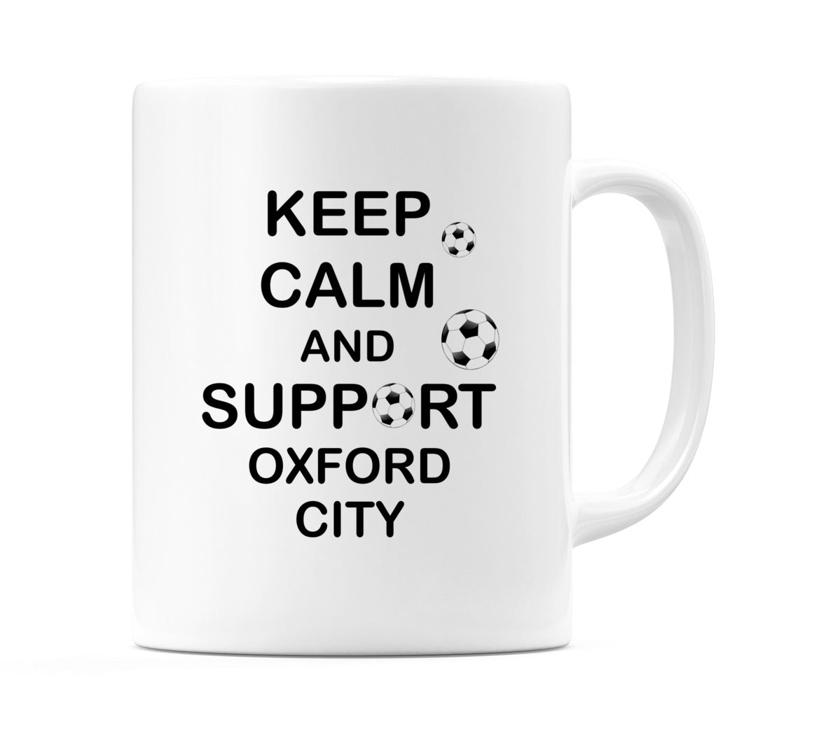 Keep Calm And Support Oxford City Mug