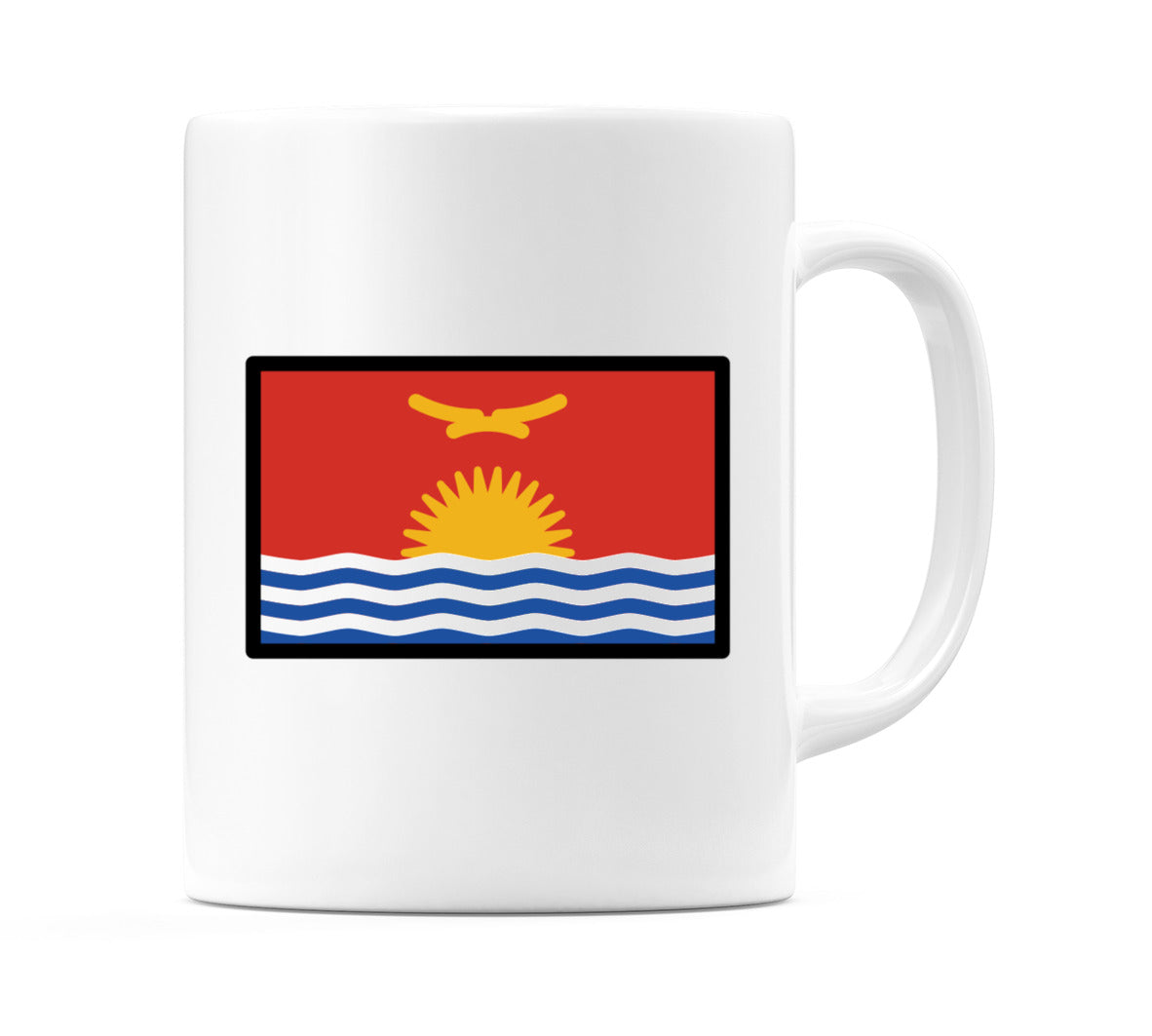 Kiribati Flag Emoji Mug