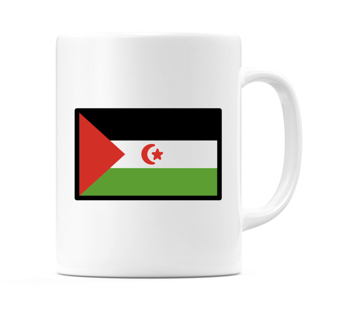 Western Sahara Flag Emoji Mug