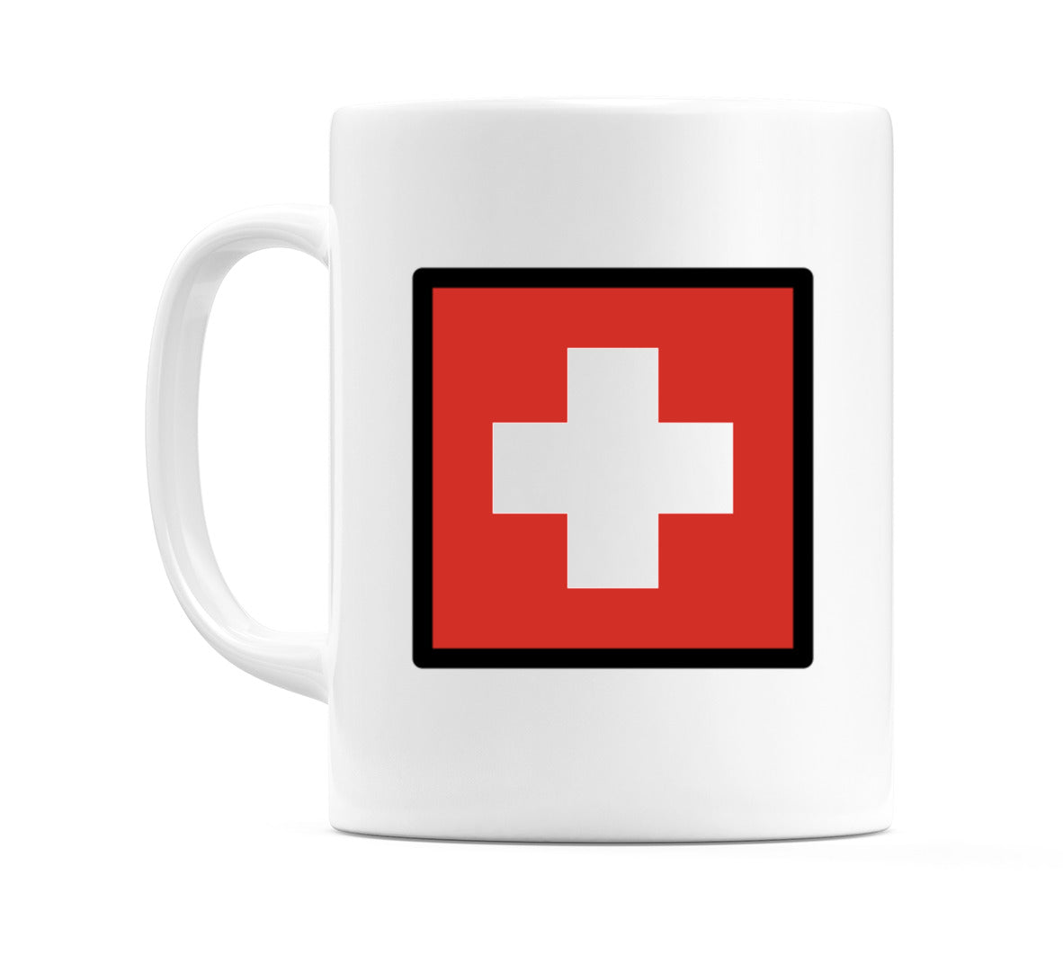 Switzerland Flag Emoji Mug