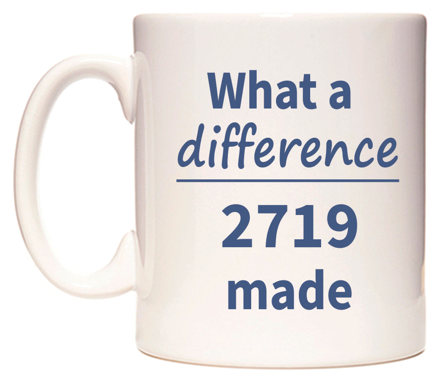 What a difference 2719 made Mug