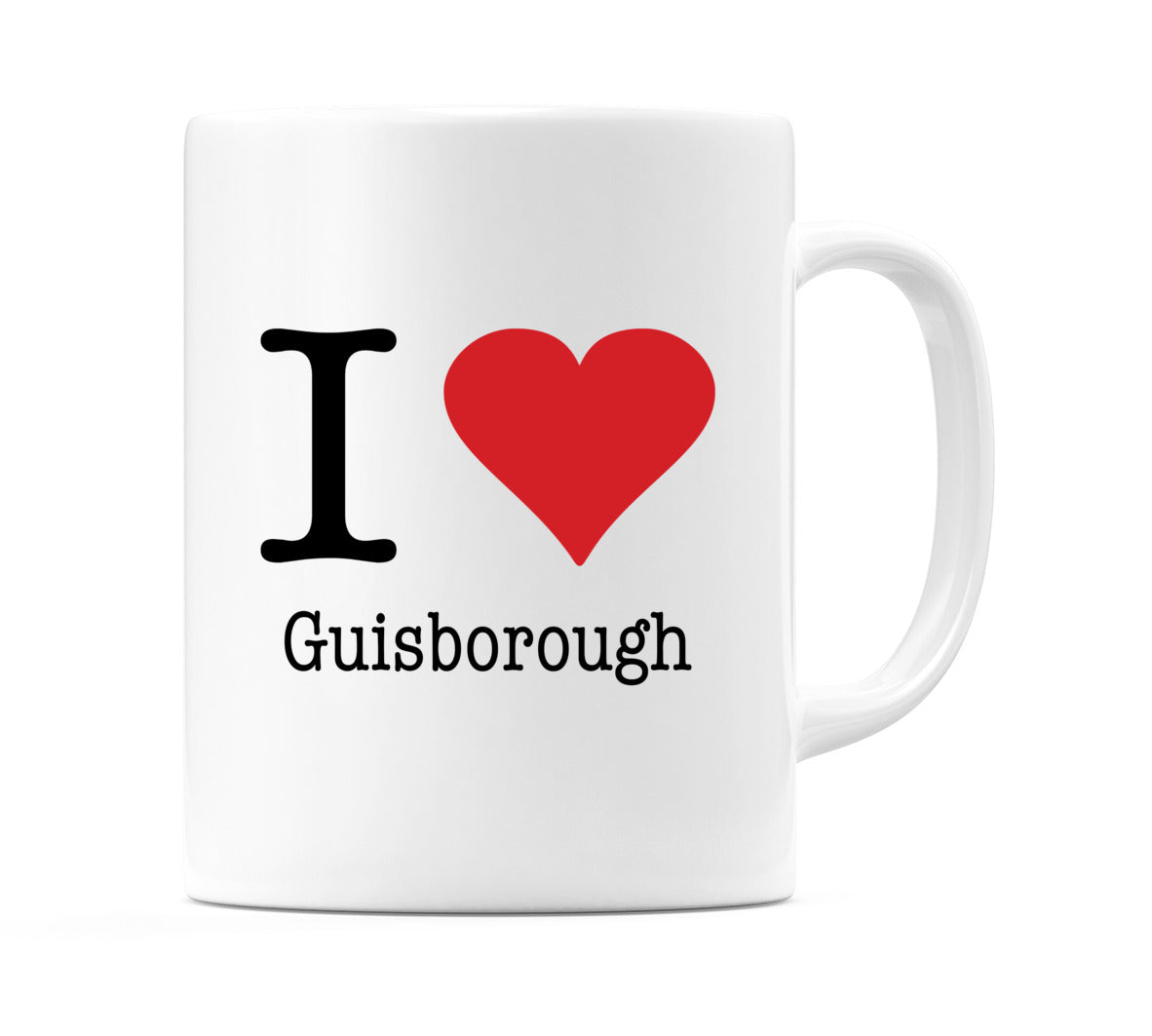 I Love Guisborough Mug