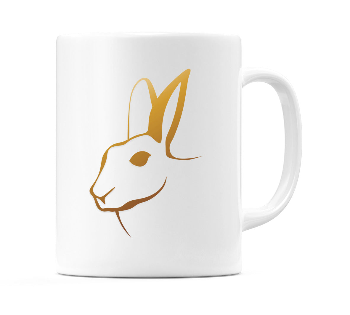 Golden Rabbit Mug