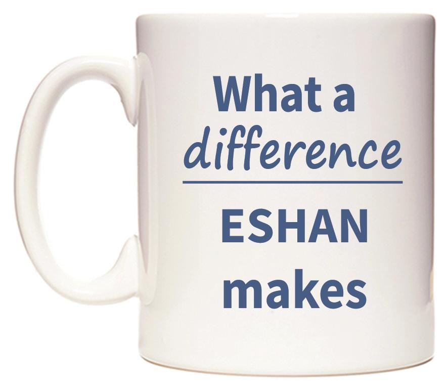 What a difference ESHAN makes Mug