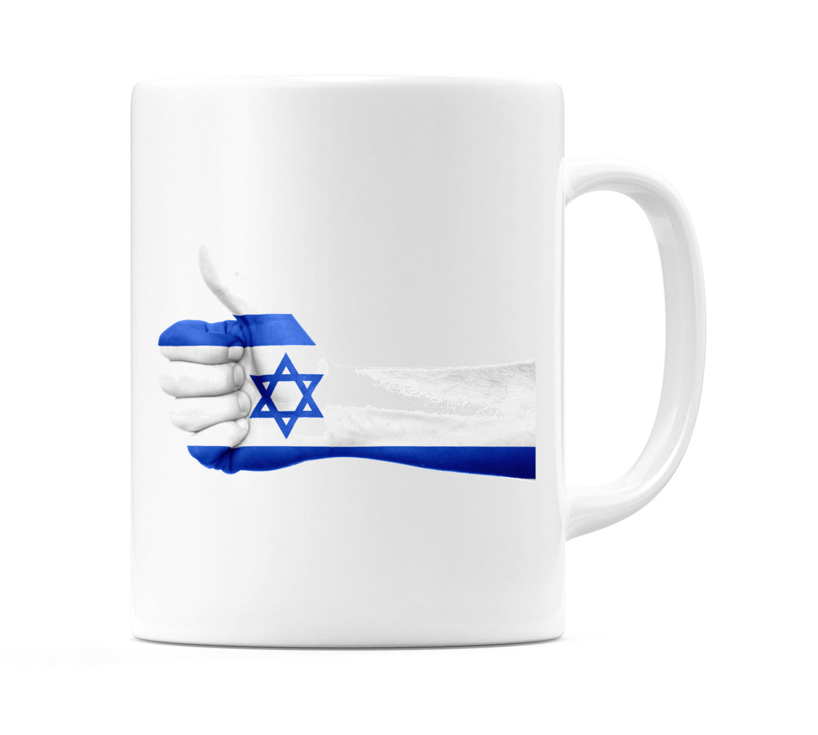 Israel Thumbs up Flag Mug