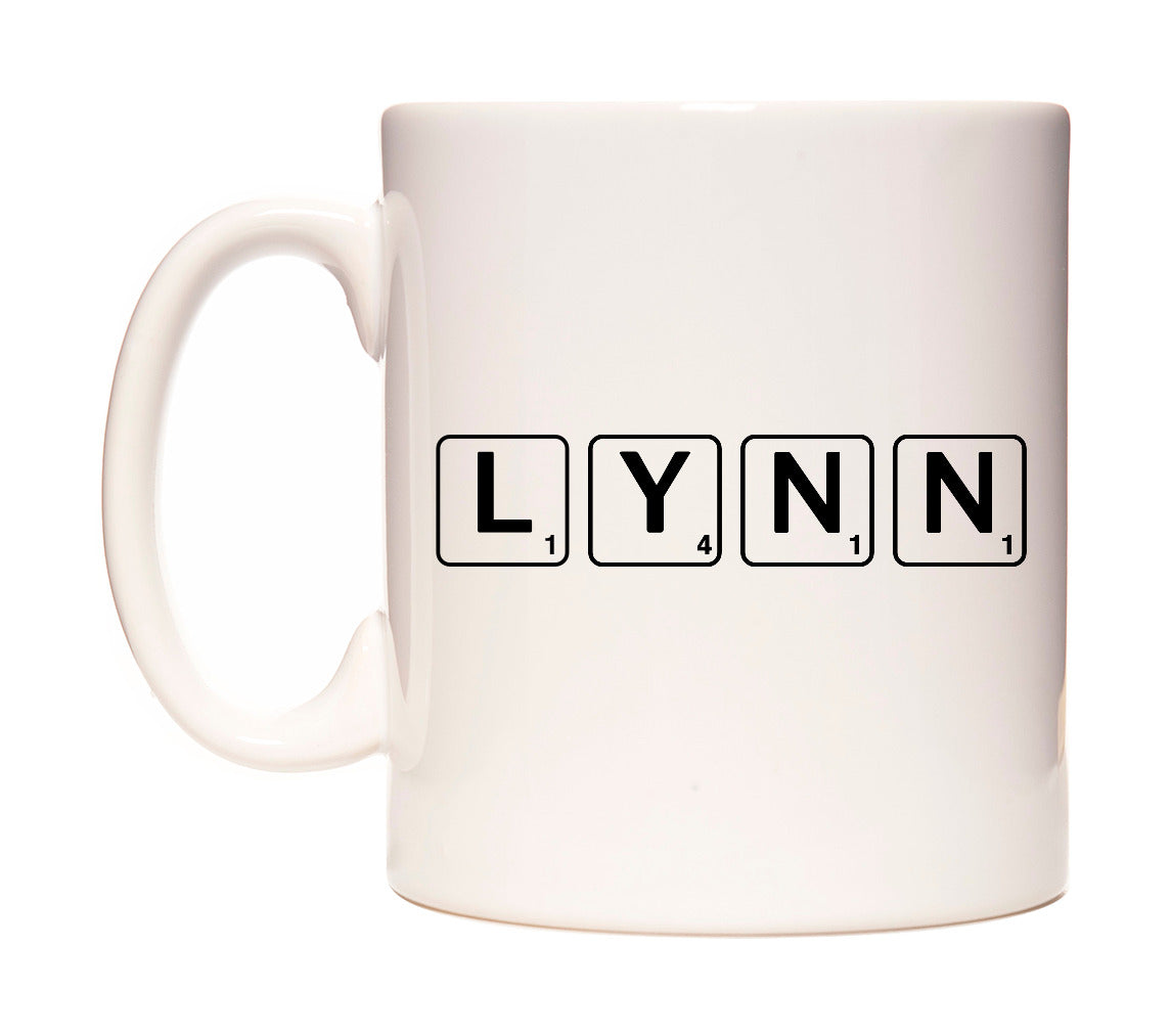 Lynn - Scrabble Themed Mug