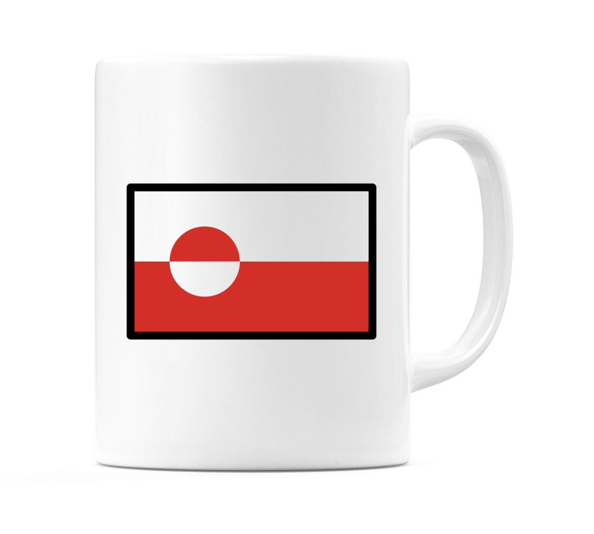 Greenland Flag Emoji Mug