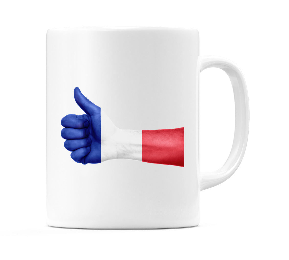 France Thumbs up Flag Mug