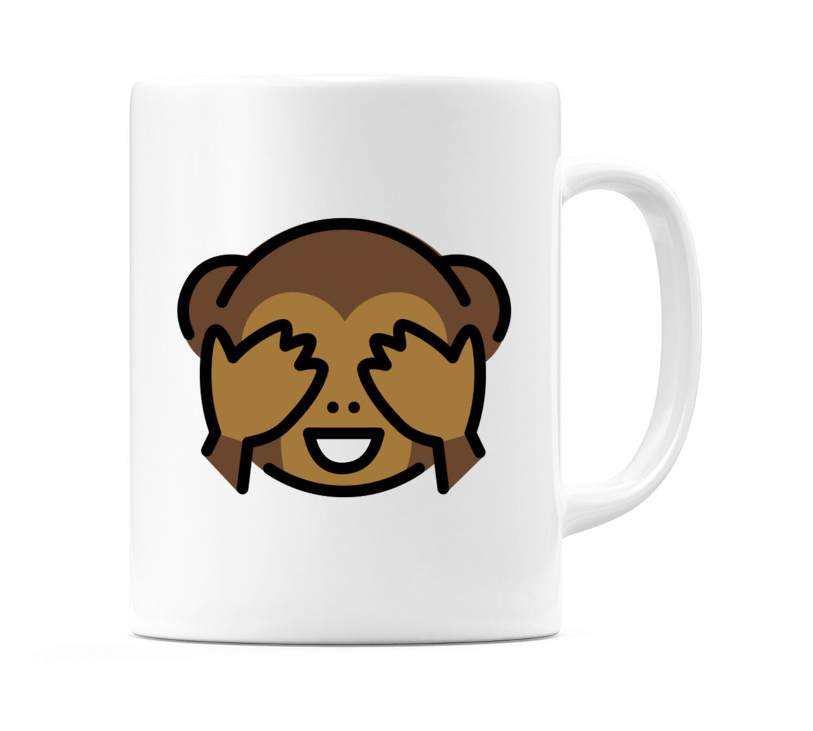 See-No-Evil Monkey Emoji Mug