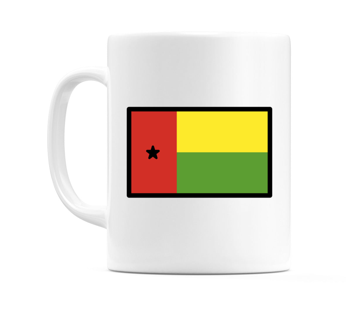 Guinea-Bissau Flag Emoji Mug