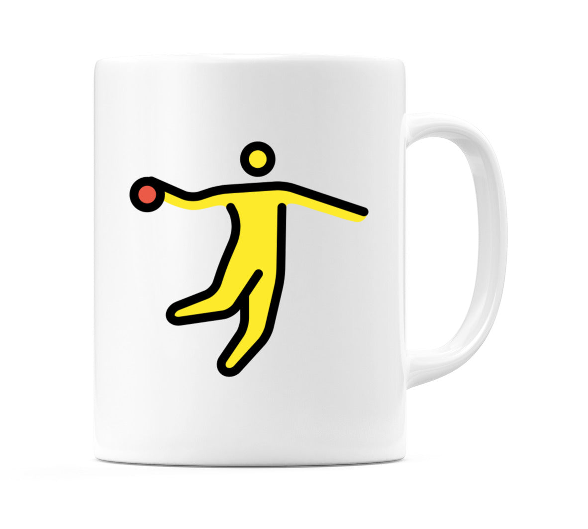 Person Playing Handball Emoji Mug