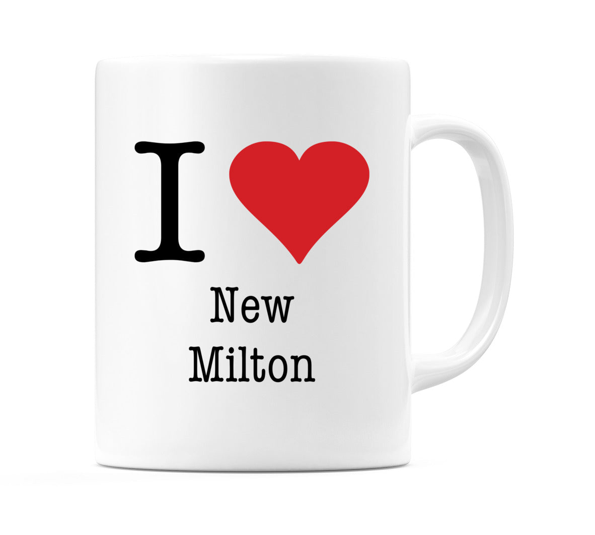 I Love New Milton Mug