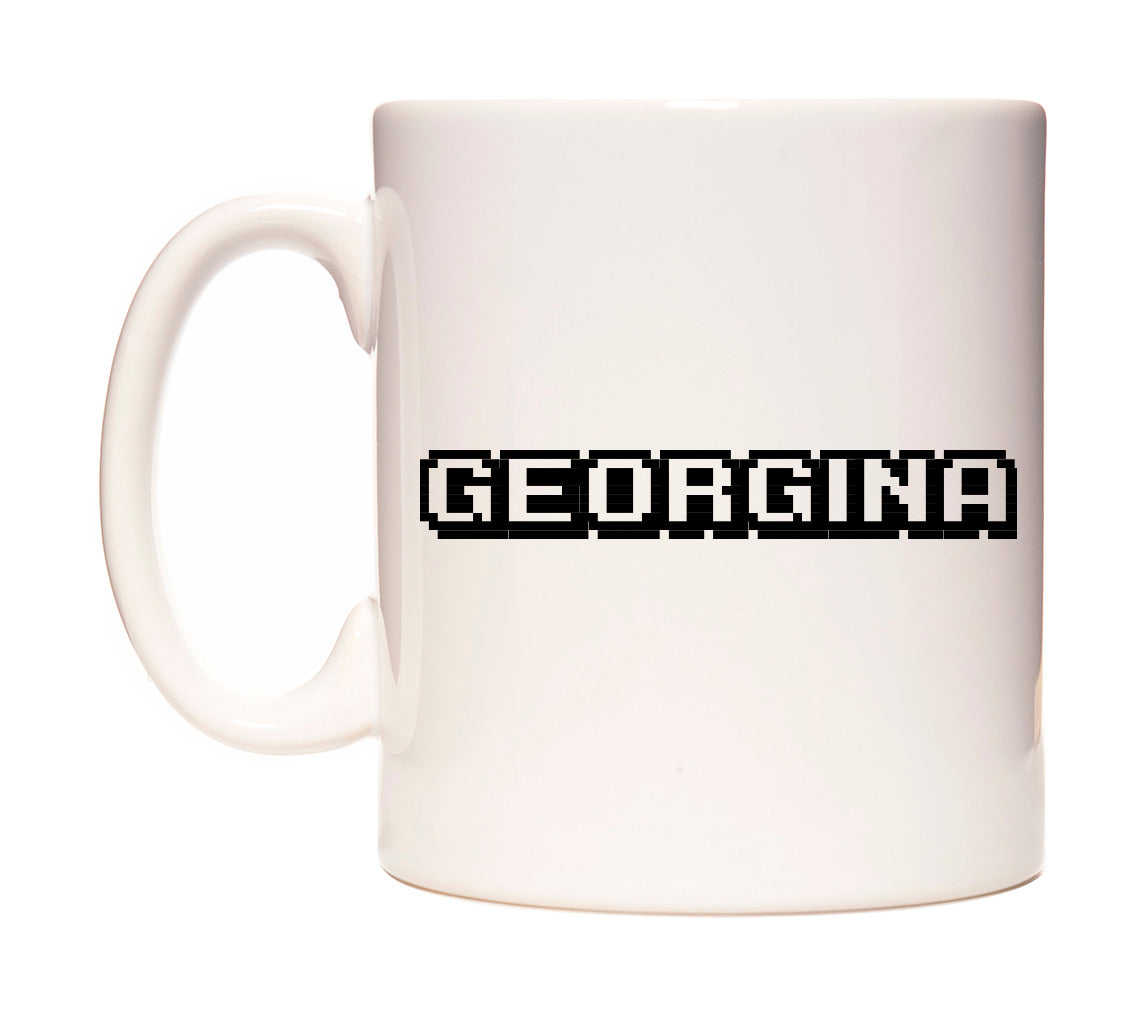 Georgina - Arcade Themed Mug