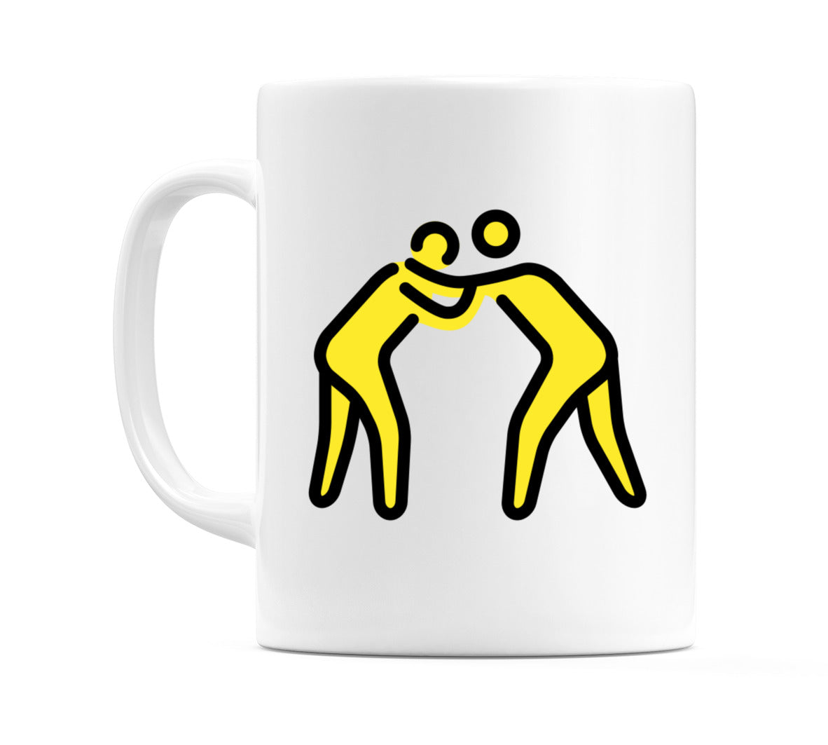 People Wrestling Emoji Mug