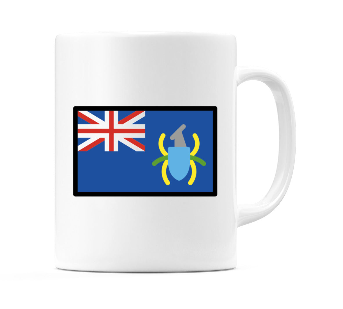 Pitcairn Islands Flag Emoji Mug